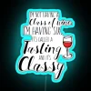 Add a touch of elegance with our neon wine sign
