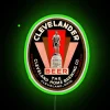 Vintage Neon Sign for Home Brewers in Cleveland Ohio USA