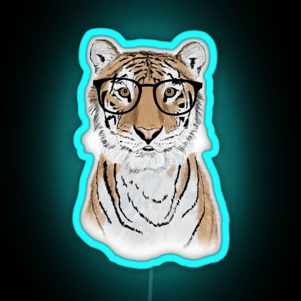 Clever Tiger RGB Neon Sign