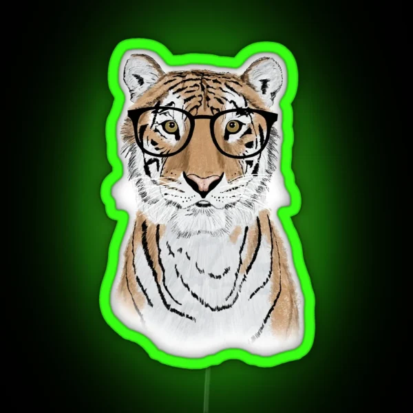 Clever Tiger RGB Neon Sign