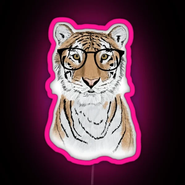 Clever Tiger RGB Neon Sign