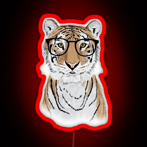 Clever Tiger RGB Neon Sign