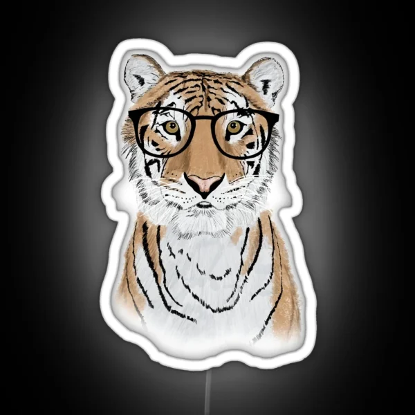 Clever Tiger RGB Neon Sign