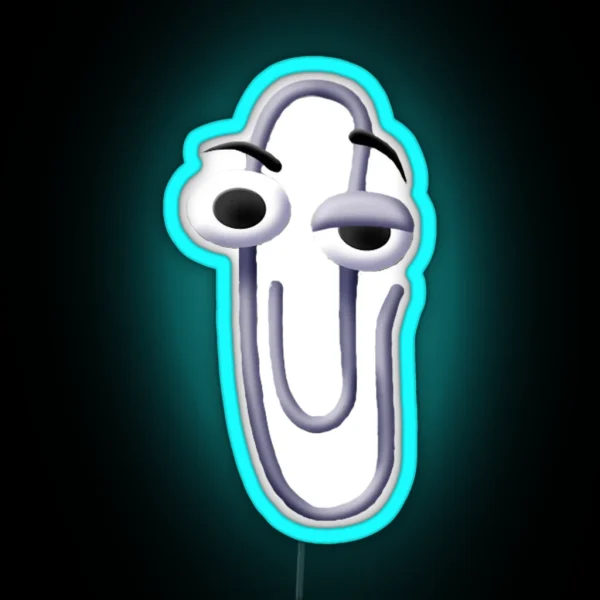 Clippy RGB Neon Sign
