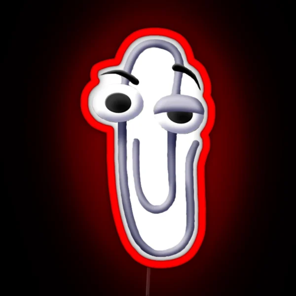 Clippy RGB Neon Sign