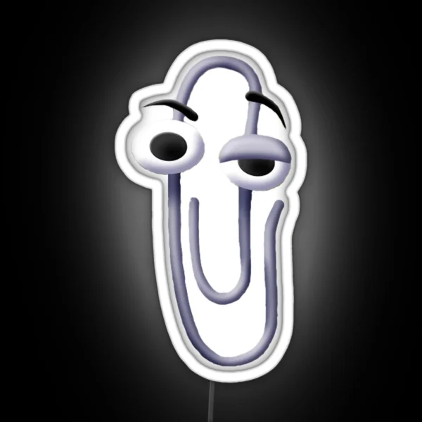 Clippy RGB Neon Sign