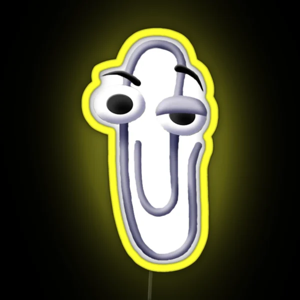 Clippy RGB Neon Sign