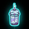 Neon bar decorations with customizable colorful RGB lighting effects