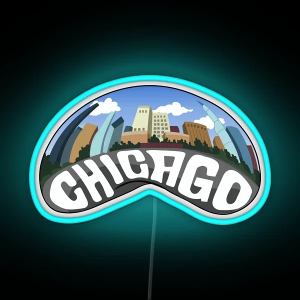 Cloudgate Bean RGB Neon Sign