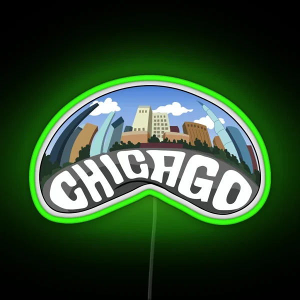 Cloudgate Bean RGB Neon Sign