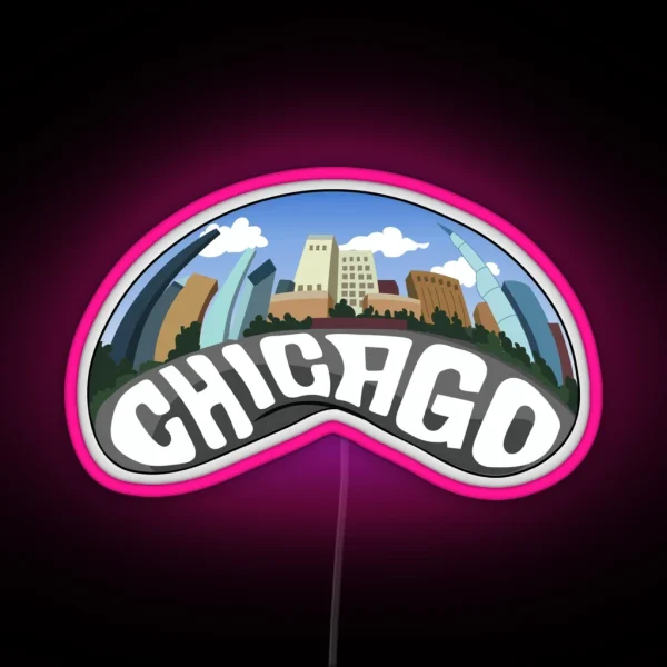 Cloudgate Bean RGB Neon Sign