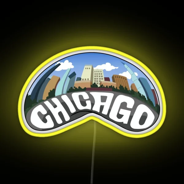 Cloudgate Bean RGB Neon Sign