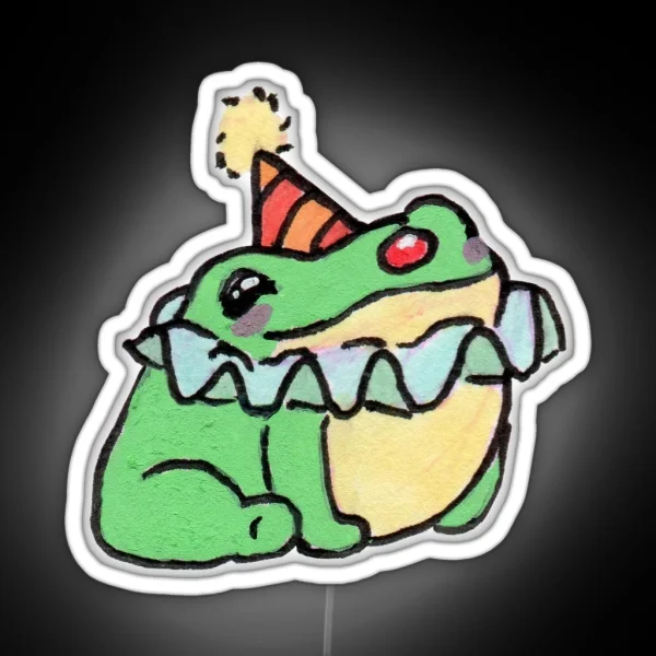 Clown Frog RGB Neon Sign