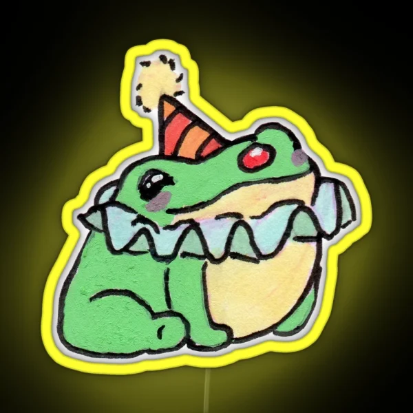 Clown Frog RGB Neon Sign