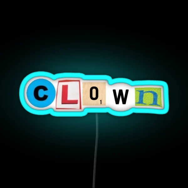 Clown RGB Neon Sign