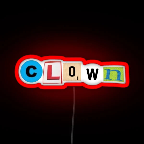 Clown RGB Neon Sign