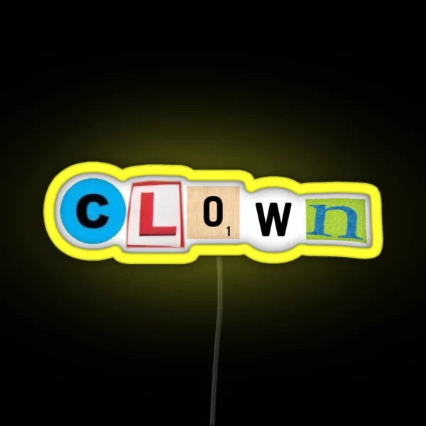 Clown RGB Neon Sign