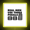LED Clutch Pedal Meme RGB Neon Sign for Car Decorations