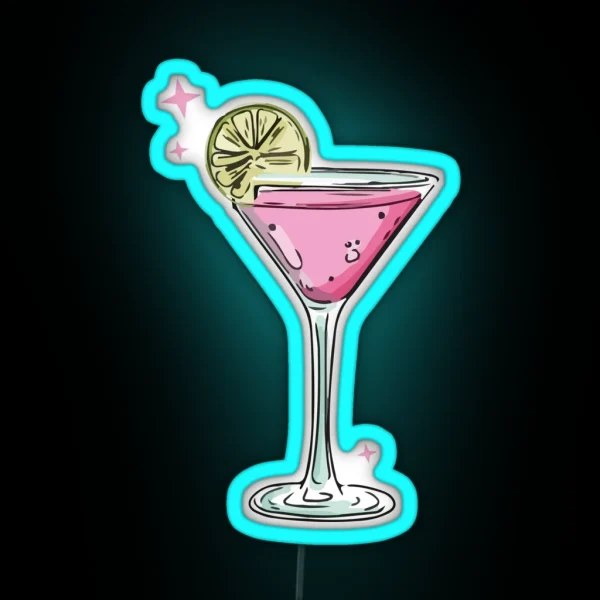 Cocktail RGB Neon Sign