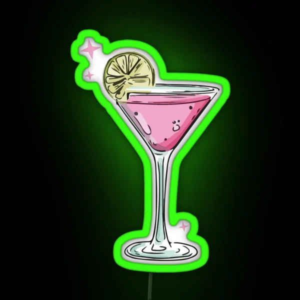 Cocktail RGB Neon Sign