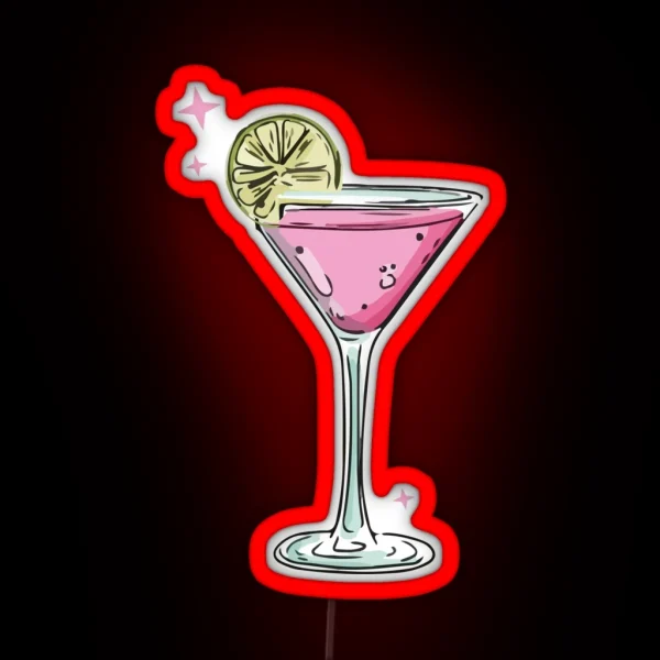 Cocktail RGB Neon Sign