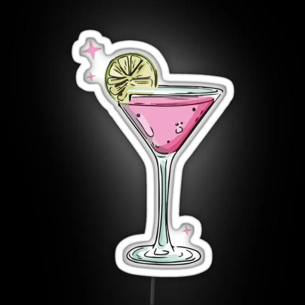 Cocktail RGB Neon Sign