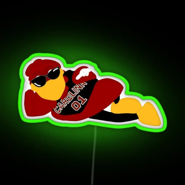 Cocky With Sunglasses RGB Neon Sign