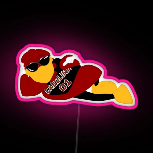 Cocky With Sunglasses RGB Neon Sign