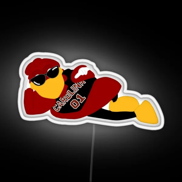 Cocky With Sunglasses RGB Neon Sign