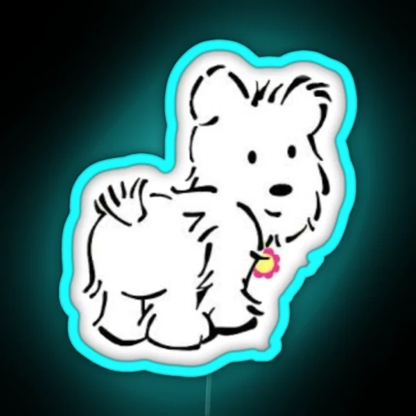 Coconut American Girl RGB Neon Sign