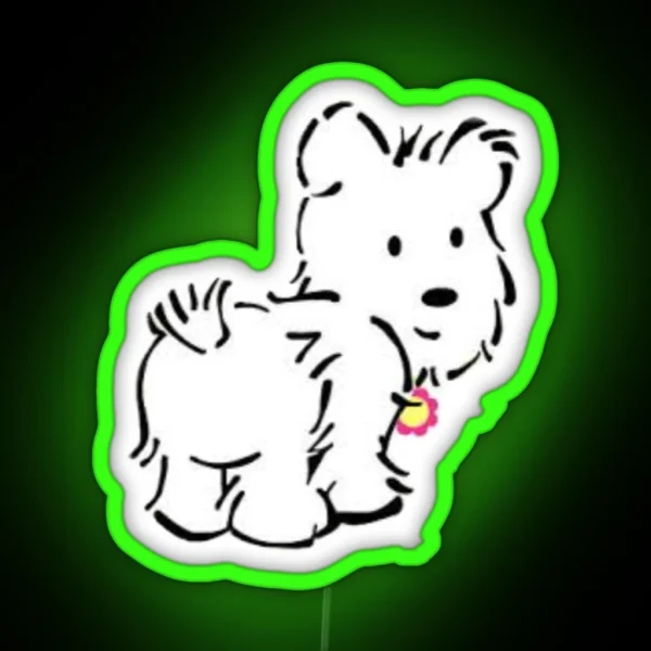 Coconut American Girl RGB Neon Sign