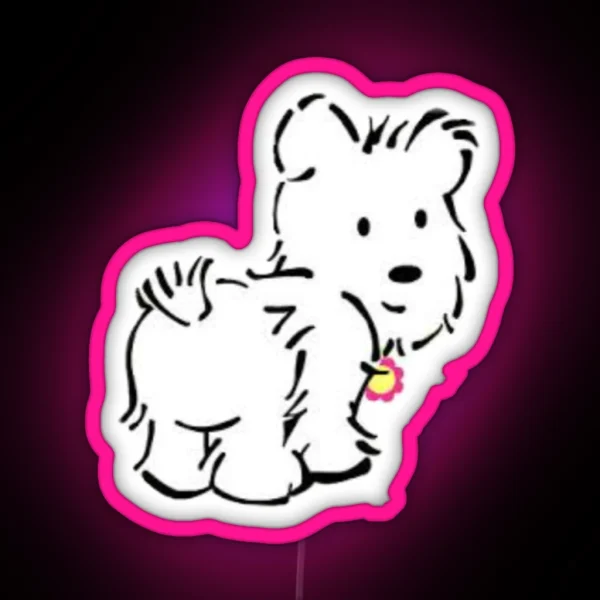 Coconut American Girl RGB Neon Sign