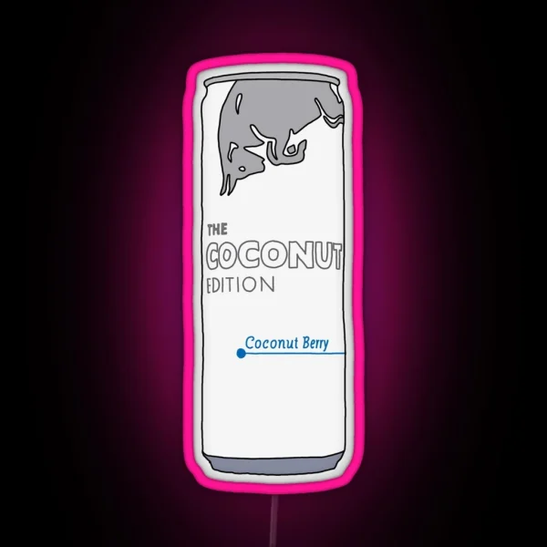 Coconut Edition Aesthetic RGB Neon Sign