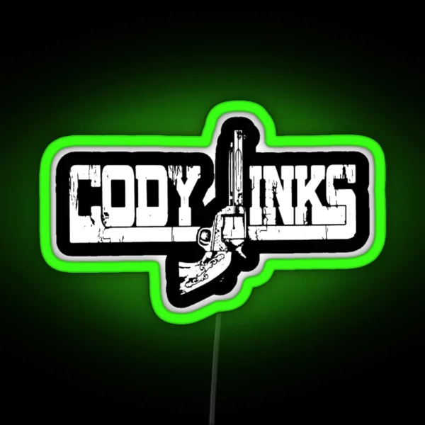 Cody Jinks Album Art RGB Neon Sign