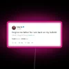 RGB LED neon sign with Cody Ko Twitter-inspired customizable design