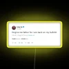 Cody Ko Inspired RGB Neon Sign with Quote Tweet Display