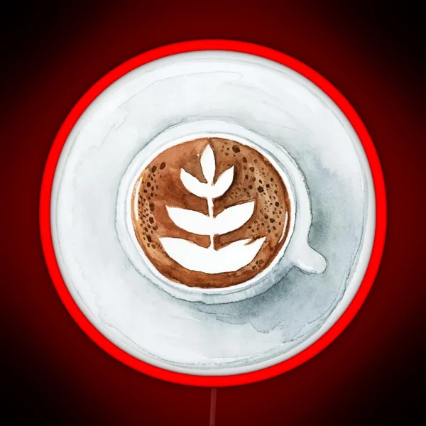 Coffee Cream Led RGB Neon Sign