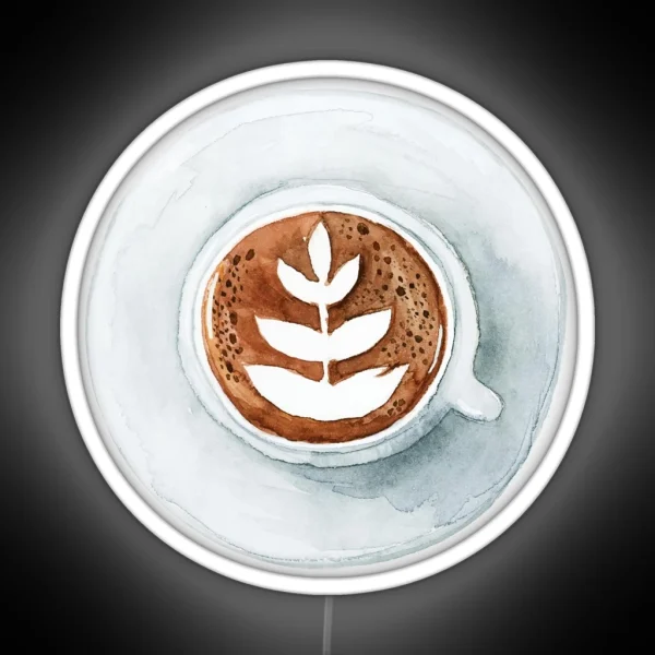 Coffee Cream Led RGB Neon Sign