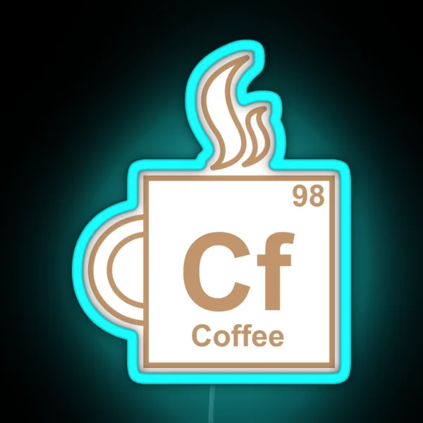 Coffee Element RGB Neon Sign