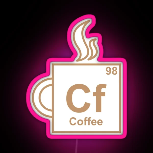Coffee Element RGB Neon Sign