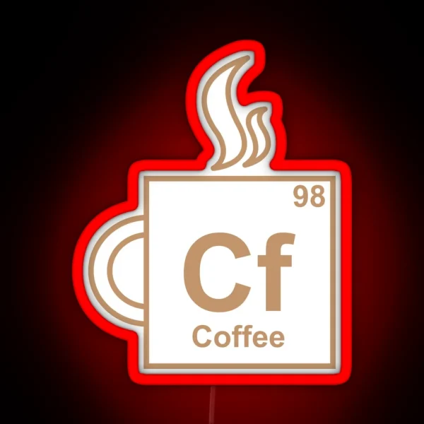 Coffee Element RGB Neon Sign