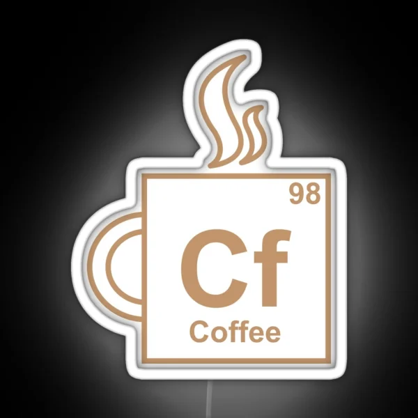 Coffee Element RGB Neon Sign