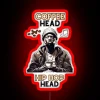 Brighten up your bar with a vibrant coffee hip-hop vibe