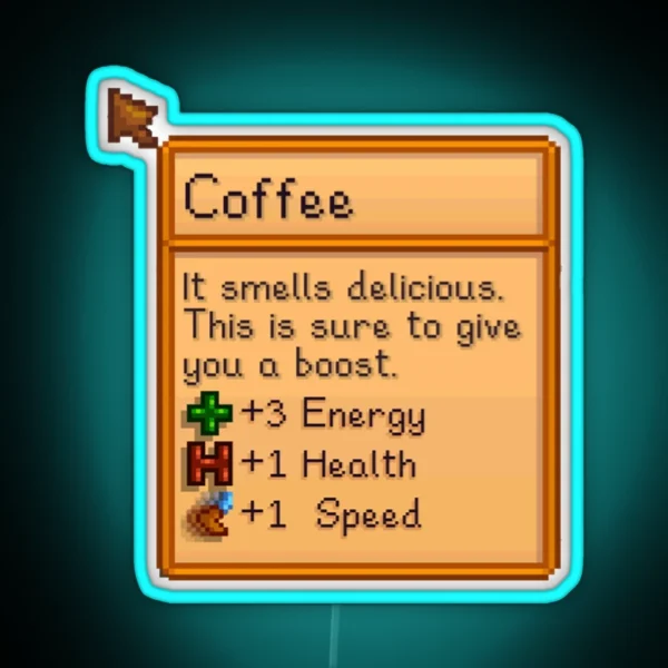 Coffee RGB Neon Sign