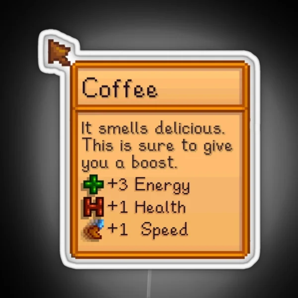 Coffee RGB Neon Sign