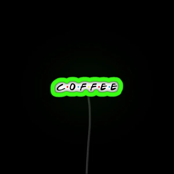 Coffee RGB Neon Sign