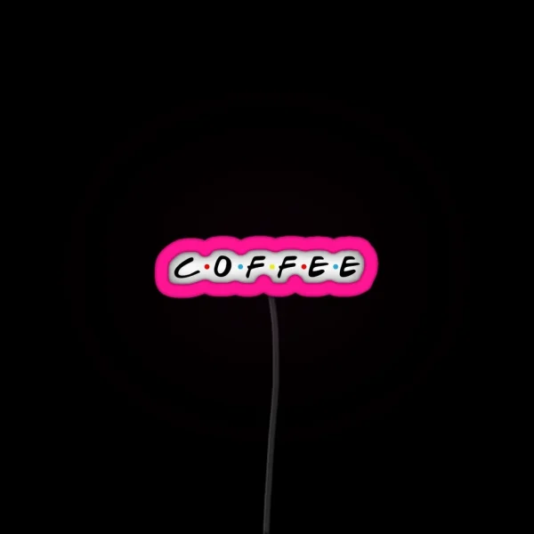 Coffee RGB Neon Sign