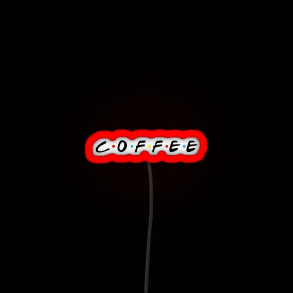 Coffee RGB Neon Sign