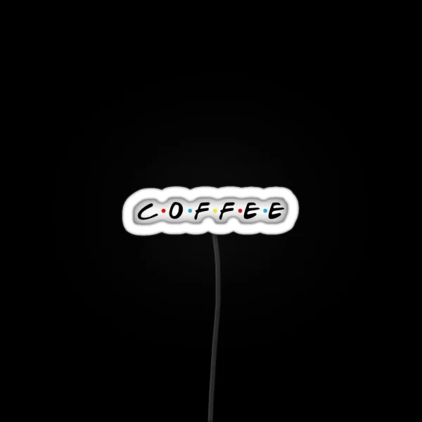 Coffee RGB Neon Sign