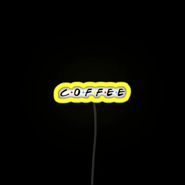 Coffee RGB Neon Sign